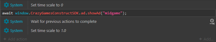 Add Construct3 function