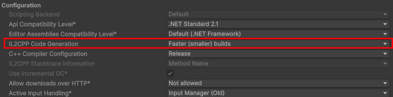 IL2CPP Code Generation